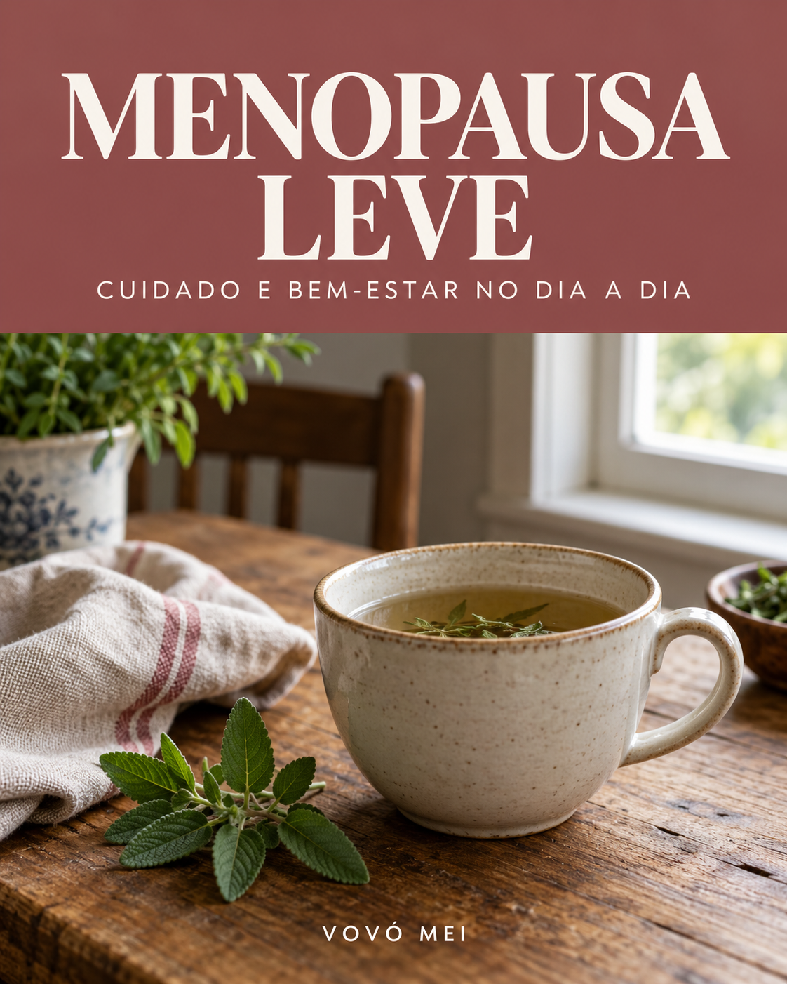Capa do e-book Menopausa Leve