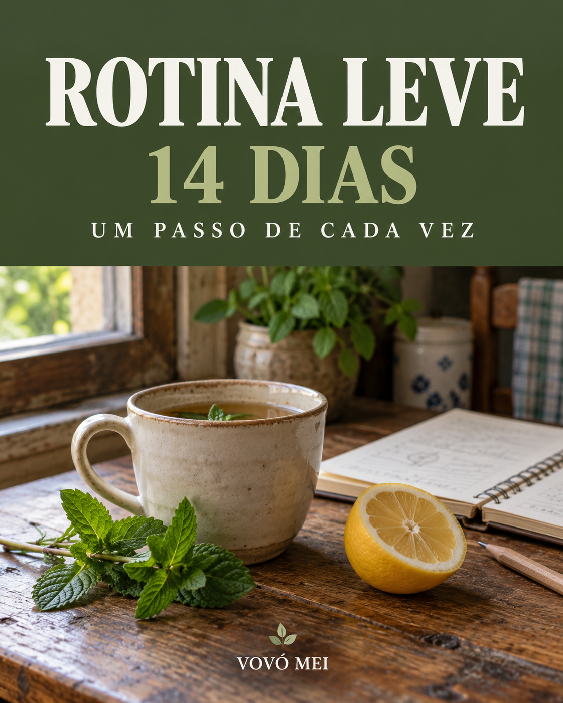 Capa do e-book Rotina Leve de 14 Dias